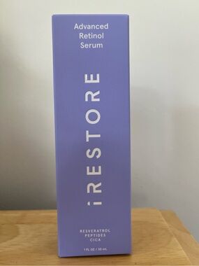 iRestore advanced retinol serum.